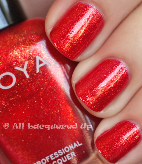 zoya kimmy nail polish swatch from the zoya sunshine collection for summer 2011