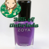 ALU’s 365 of Untrieds – Zoya Mira from the Summertime Collection
