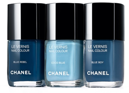 chanel les jeans de chanel blue rebel coco blue blue boy nail polish fashion's night out