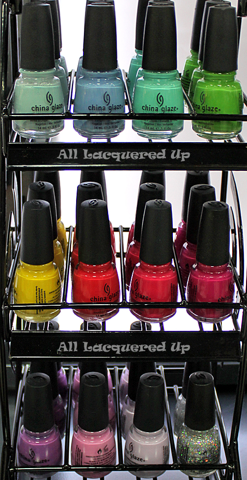 china glaze electropop spring 2012 nail polish collection