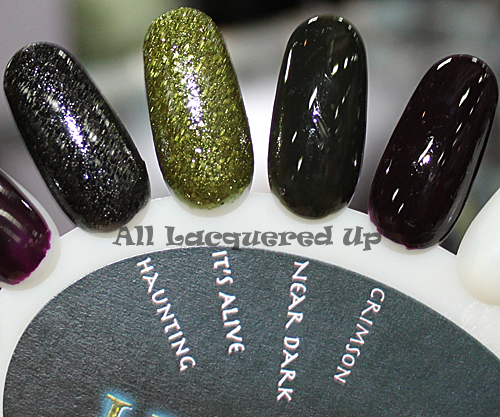 china glaze haunting nail polish swatch halloween 2011 collection