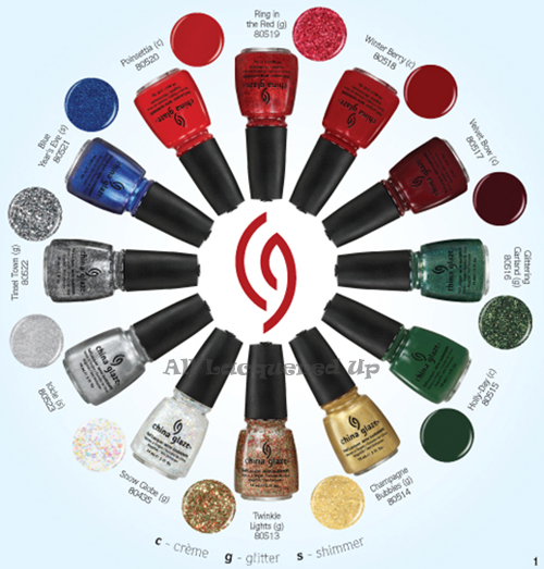 china glaze let it snow holiday 2011 nail polish collection