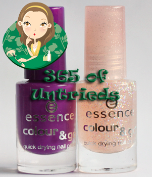 essence break through nail polish and essence space queen nail polish