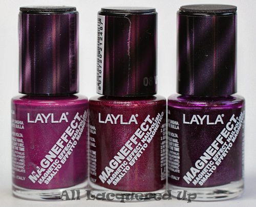 layla magneffect magnetic nail polish changing lilac velvet groove purple galaxy