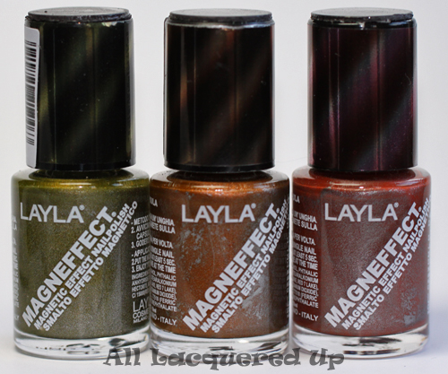 layla magneffect magnetic nail polish golden nugget golden bronze brown sugar