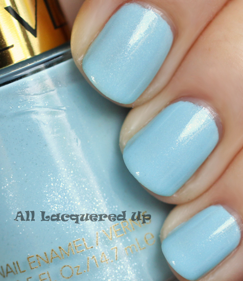 revlon blue lagoon nail polish swatch