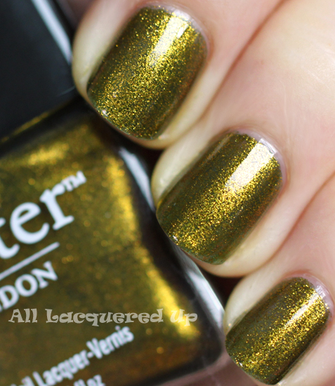 butter london wallis nail polish swatch fall 2011 military green trend