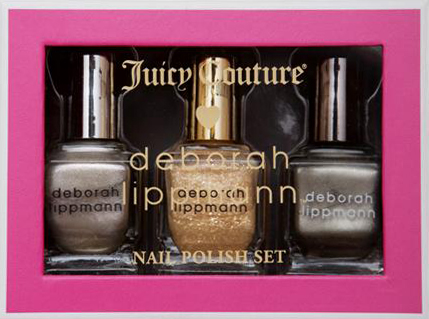 deborah lippmann juicy couture precious metals here comes the queen nail polish for holiday 2011