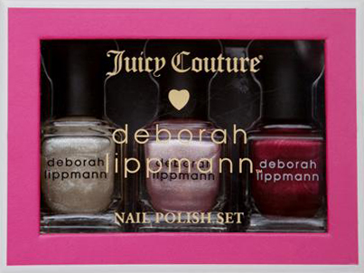 deborah lippmann juicy couture shimmer shine holiday 2011