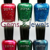 Zoya Gems & Jewels Holiday 2011 Nail Polish Collection Swatches & Review