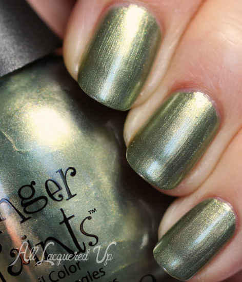 finger paints be leaf it or not nail polish swatch fall 2012