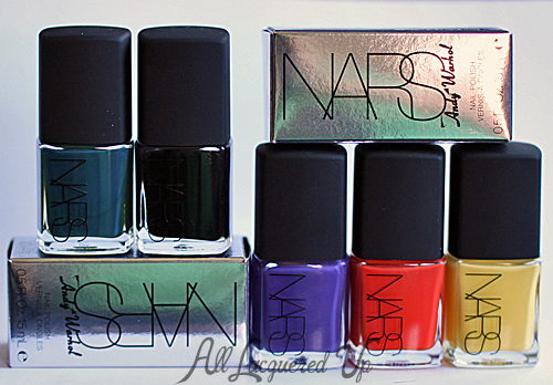 nars andy warhol holiday 2012 nail polish color collection copy NARS Andy