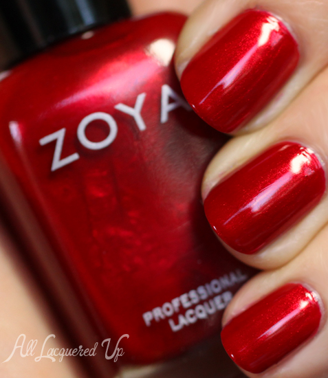 zoya elisa nail polish swatch fall 2012 diva