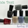 Zoya PixieDust Texture Nail Polish Swatches & Review