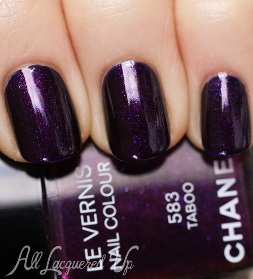 Treat Yo' Self - Chanel Taboo Le Vernis Swatch & Comparisons : All