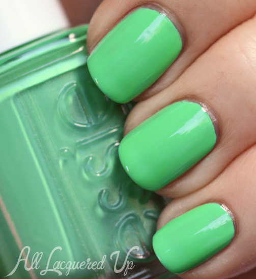 Essie First Timer nail polish swatch