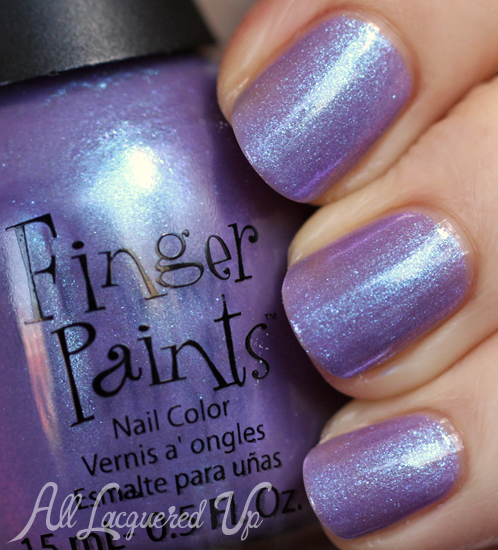 FingerPaints Itsy Bitsy Spider nail polish swatch