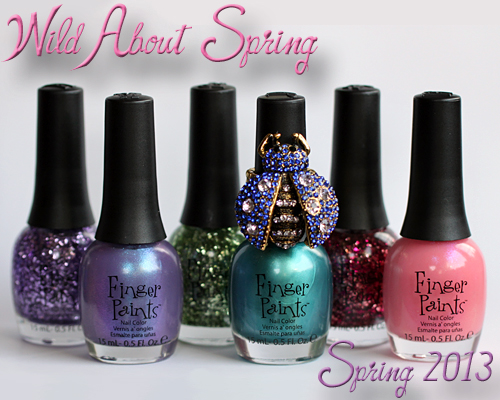 FingerPaints Wild About Spring nail polish collection