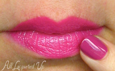MAC Embrace Me nail polish and lipstick from Fashion Sets 2013