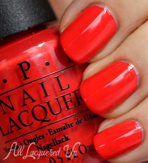OPI My Paprika Is Hotter Than Yours Nail Polish Swatch