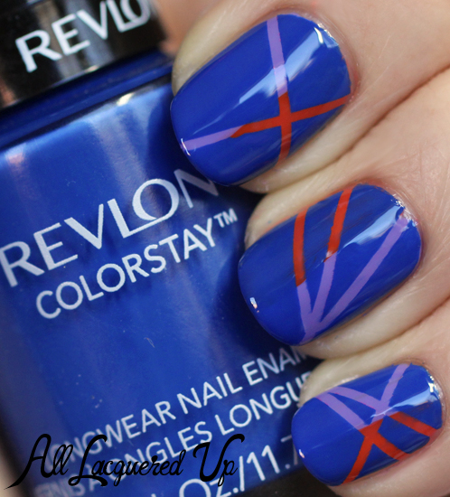 striping-tape-manicure-revlon-indigo-night-maybelline-nail-polish-swatch