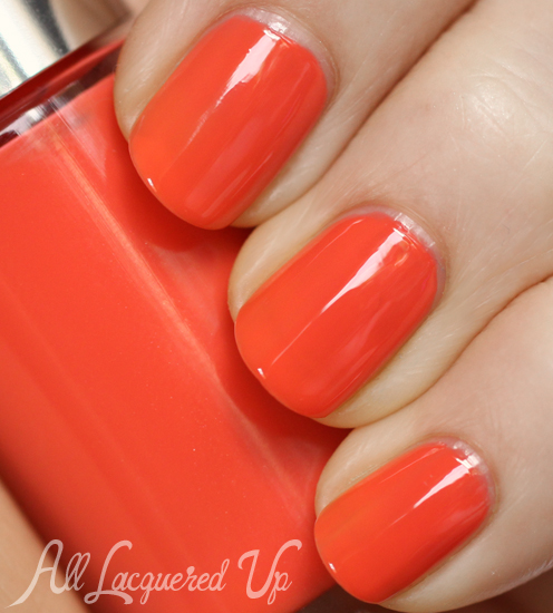 Clinique Juiced Up nail polish swatch