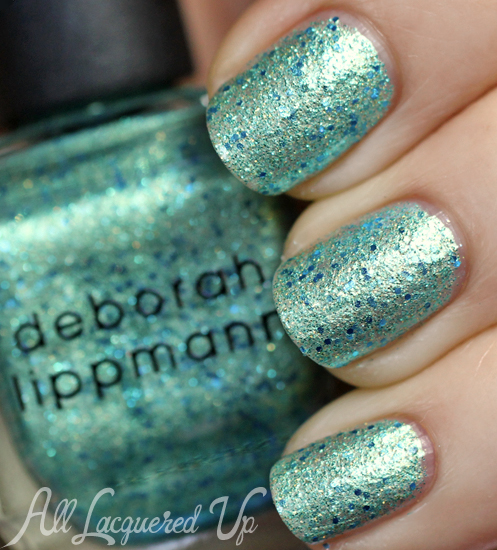 Deborah Lippmann Mermaid's Dream nail polish swatch