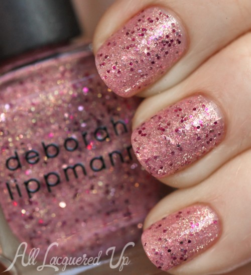 Deborah Lippmann Mermaid's Kiss nail polish swatch