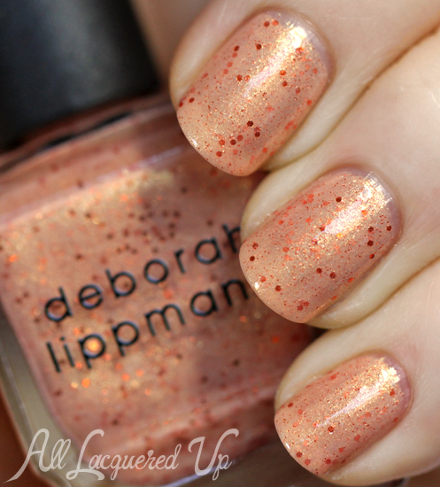 Deborah Lippmann Million Dollar Mermaid nail polish swatch