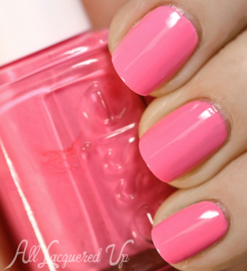 Essie Boom Boom Room neon nail polish swatch