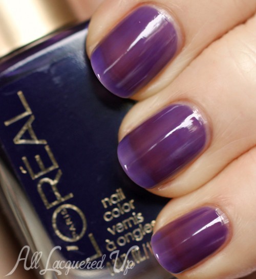 L'Oreal Paris Berry Nice jelly nail polish swatch