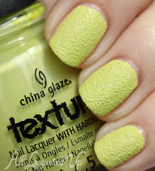 China Glaze In The Rough Texture nail polish swatch