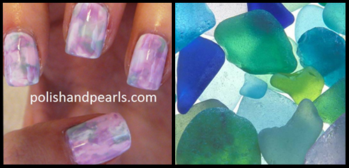 Watercolor Marble Nail Art Pinspiration