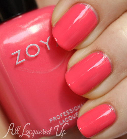 Zoya Micky nail polish swatch Zoya Micky nail polish swatch