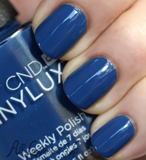 CND VINYLUX Seaside Party nail polish swatch