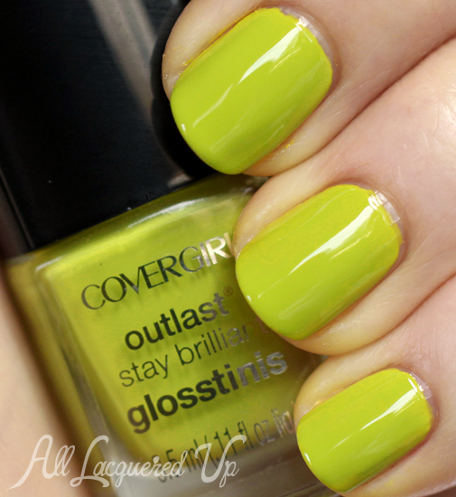 COVERGIRL Appletini Glosstinis nail polish swatch