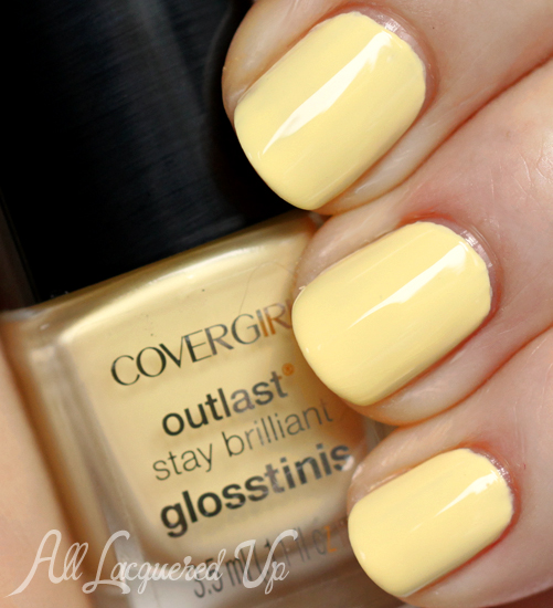 COVERGIRL Pina Colada Glosstinis nail polish swatch