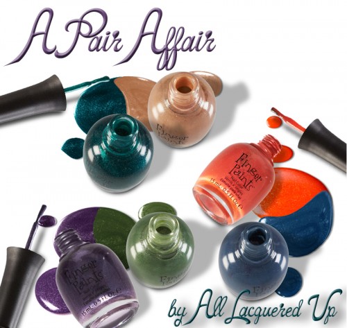 FingerPaints A Pair Affair by All Lacquered Up nail polish collection