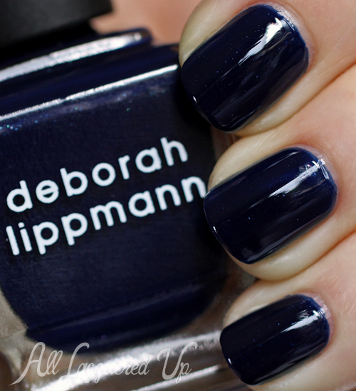 Deborah Lippmann Rolling In The Deep nail polish swatch