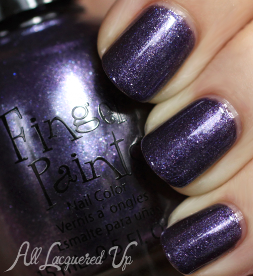 FingerPaints A Grape Catch nail polish from A Pair Affair