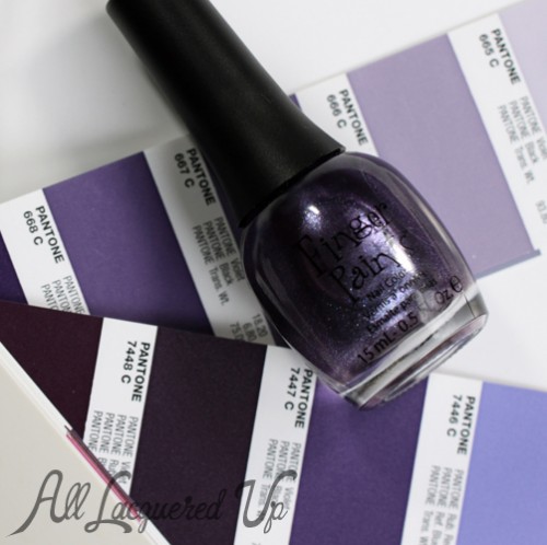 FingerPaints A Grape Catch nail polish bottle