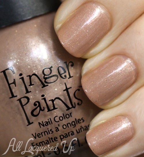 FingerPaints Bare No Secrets nail polish swatch