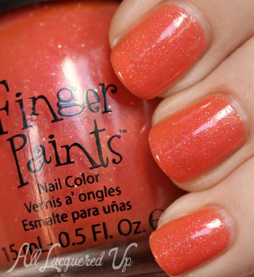 FingerPaints Sarong So Right nail polish swatch