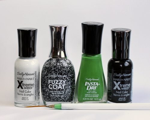 Sally Hansen Fuzzy Coat, Xtreme Wear and Insta-Dri nail polish