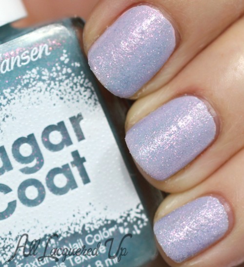 Sally Hansen Royal Icing Sugar Coat over Pink a Card nail polish