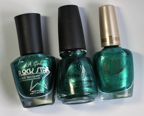 Teal Nail Polish for Makeup Wars: Color Wars