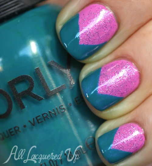 Chevron Nail Art with Orly Fall 2013