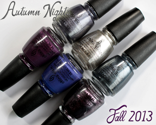 China Glaze Autumn Nights for Fall 2013