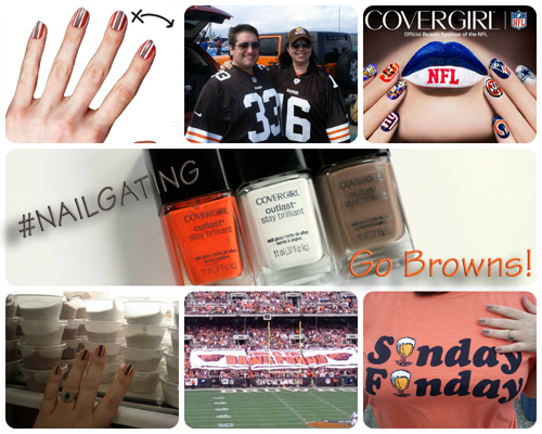 COVERGIRL #Nailgating with the Cleveland Browns