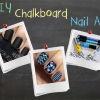 DIY Chalkboard Nail Art Tutorial